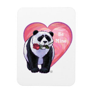 Ímã Dia de os namorados do Urso de Panda