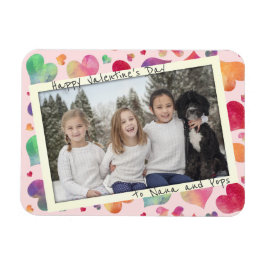 Ímã Dia de os namorados magnético Cartão com fotos dos