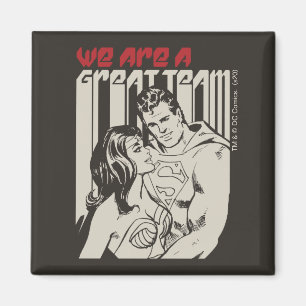 Imã Dia de os namorados Superman  Somos Uma Equipe Exc