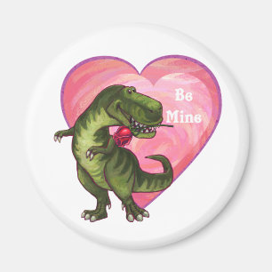 Imã Dia de os namorados Tyrannosaurus