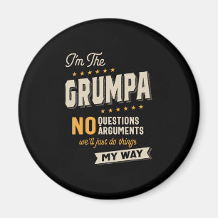 Imã Dia de os pais  Avô Grumpa Way Funny