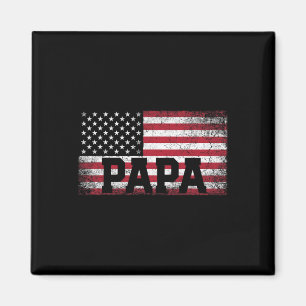 Imã Dia de os pais De Bandeira Papa-Americano 4 De Jul
