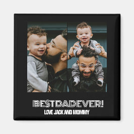 Imã Dia de os pais de Colagem de Fotografias Personali