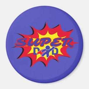 Imã Dia de os pais de super-heróis 
