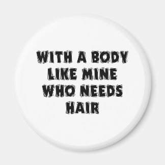 Imã Dia de os pais Engraçado - Homem Balvo