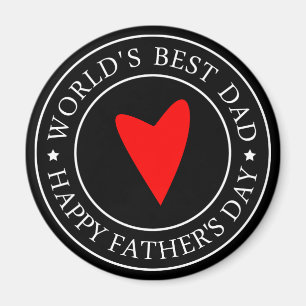 Imã Dia de os pais Feliz - Selo