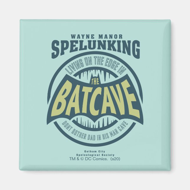 Imã Dia de os pais | Não incomode Pai em sua Batcavern (Frente)