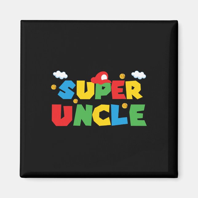 Imã Dia de os pais Presente Tio Presente Da Niece Neph (Frente)