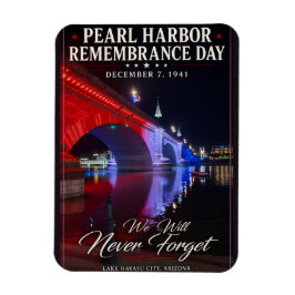 Ímã Dia de Recordação de Pearl Harbor