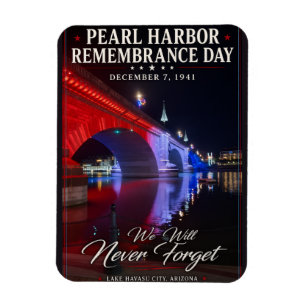 Ímã Dia de Recordação de Pearl Harbor
