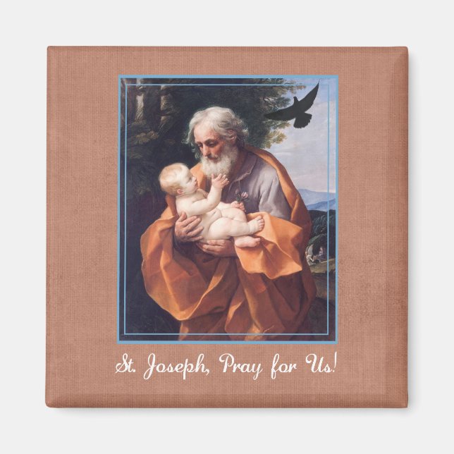 Imã Dia de São José com o Menino Jesus (Frente)