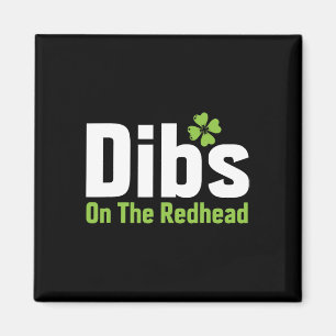 Imã Dia de São Patrício Irlandês Engraçado Trevo Dibs
