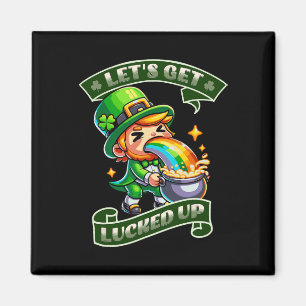 Imã Dia de São Patrício Irlandês Mulheres Shamrock Vam