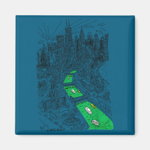 Imã Dia de São Patrício rio verde gráfico de Chicago i