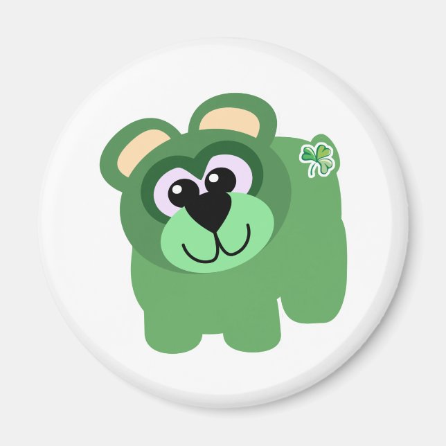 Imã Dia de São Patrício Urso Goofkins (Frente)
