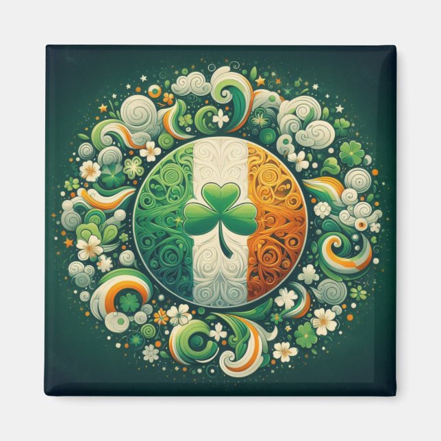 Imã Dia de São Patrick/Irlanda/Irlandês (Frente)