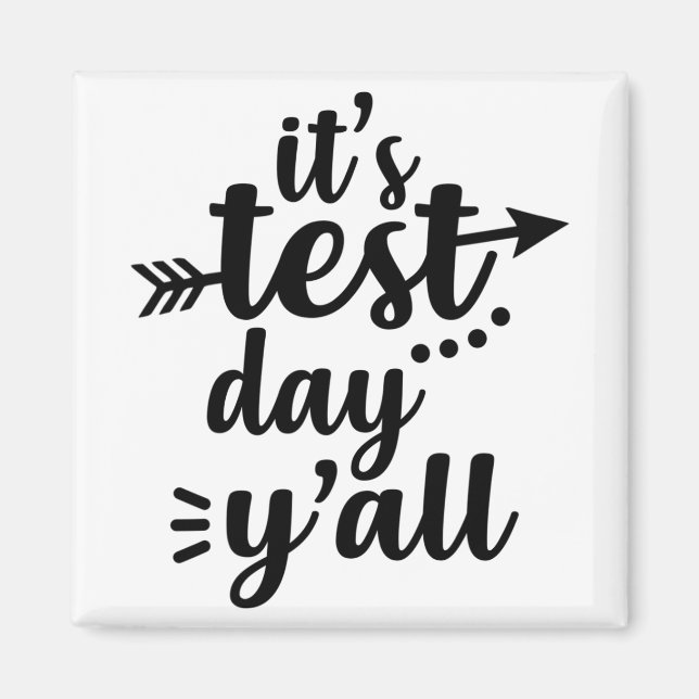 Imã Dia de Teste É Professor de Exame no Dia de Teste (Frente)