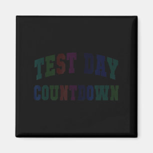 Imã Dia de teste Kawaii contagem regressiva modo profe