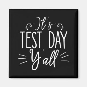 Imã Dia de Teste Yall Engraçado Final Exam Confident E