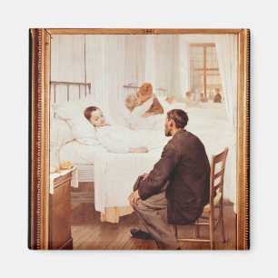 Imã Dia de visita no hospital, 1889