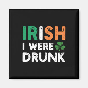 Imã Dia Divertido de São Patrício Beber Irlandês Eu Es