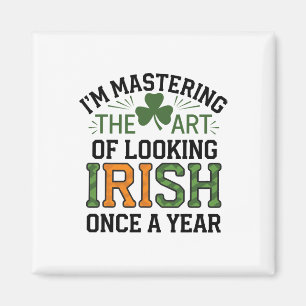 Imã Dia Divertido de São Patrício Orgulho Irlandês Sor