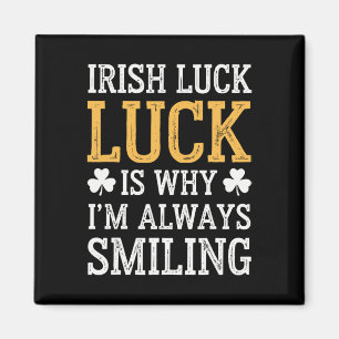 Imã Dia Divertido de São Patrício Orgulho Irlandês Tre
