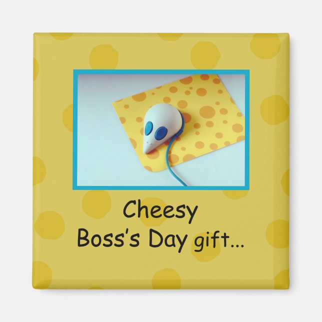 Imã Dia do Chefe Cheesy, Feriado, Humor (Frente)