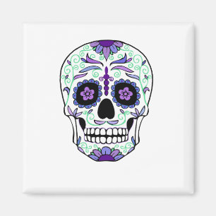 Imã Dia do Crânio do Morto da Día de Muertos