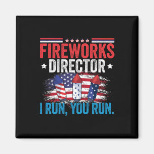 Imã Dia do diretor do Fireworks Eu o executo 4 de julh