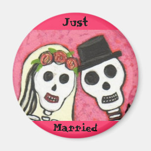 Imã Dia do morto - recem casados - ímã
