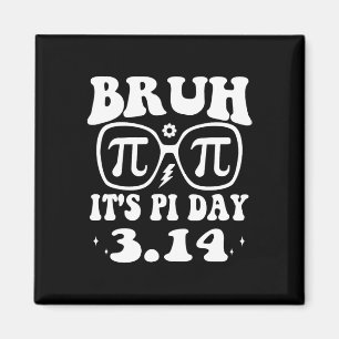 Imã Dia do Pi 3.14 Símbolo do Pi Engraçado Professores