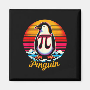 Imã Dia do Pi-Pinguim Pi Número Irracional Símbolo