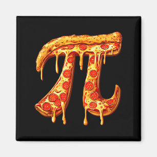 Imã Dia do Pi Símbolo do Pi Pizza Matemática Divertida