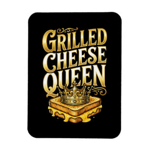 Ímã Dia do Queijo Grelhado