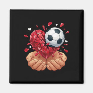 Imã Dia dos Namorados Coração de Futebol 