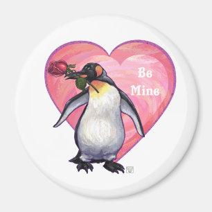 Imã Dia dos namorados do pinguim