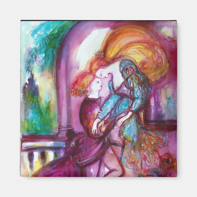 Imã Dia dos Namorados Românticos de ROMEO E JULIETA (Frente)