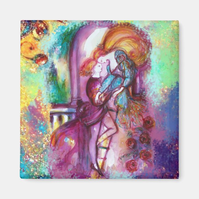 Imã Dia dos Namorados Românticos de ROMEO E JULIETA (Frente)