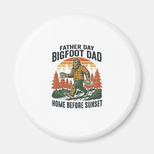 Imã Dia dos Pais Camisa Bigfoot Pai O Homem O Mito O
