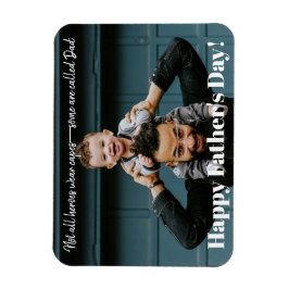 Ímã Dia dos Pais Herói Cute Foto da Família Personaliz