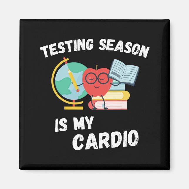 Imã Dia dos Professores de Teste de Cardio (Frente)