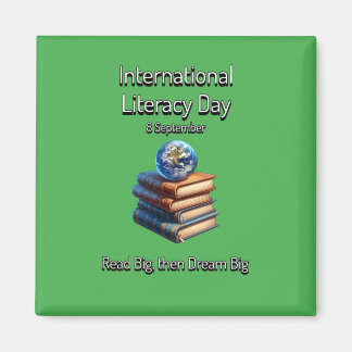 Imã Dia Internacional da Literacia. Sonhe Grande.
