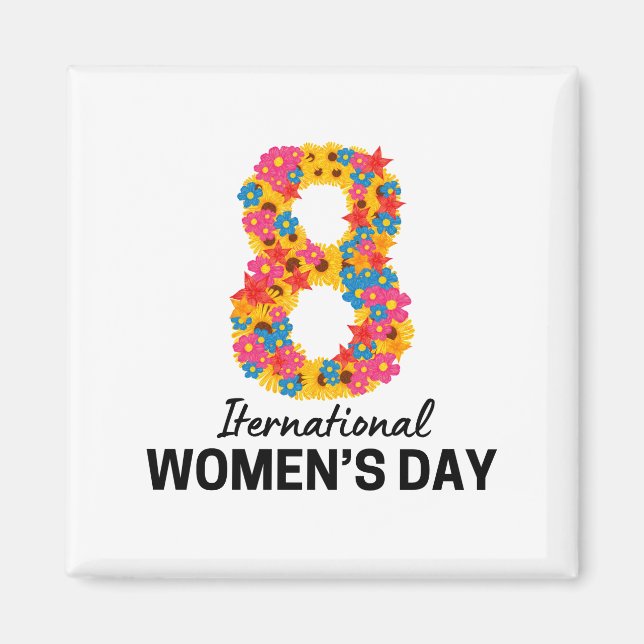 IMÃ DIA INTERNACIONAL DA MULHER (Frente)