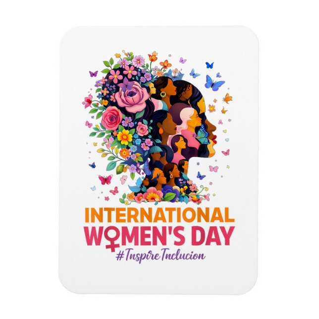 Ímã Dia Internacional da Mulher (Vertical)