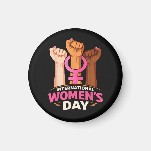 Imã Dia Internacional da Mulher 8 de Março (Frente)