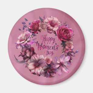Imã Dia Internacional da Mulher Floral 2025
