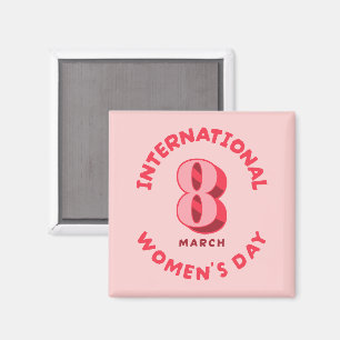 Imã Dia Internacional da Mulher Rosa, 8 de março