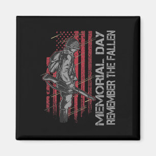 Imã Dia Memorial Lembre-Se Do Exército Veterano Faleci