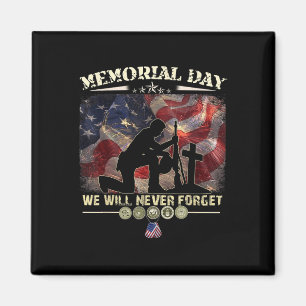 Imã Dia Memorial Nunca Esqueceremos Amantes Veteranos